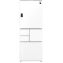 【無料長期保証】シャープ SJ-WA55E-W 5ドア冷蔵庫 (551L・どっちもドア) ピュアホワイト系