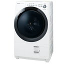 【無料長期保証】シャープ ES-S7D-WR ドラム式洗濯乾...