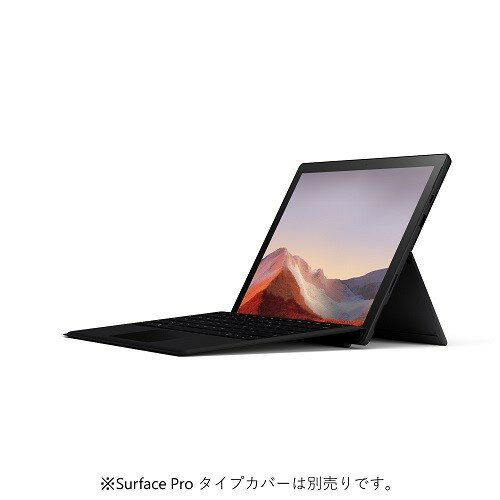 ノートパソコン 新品 Microsoft PUV-00027 Surface Pro 7 i5／8GB／256GB ブラック ノートpc ノート パソコン