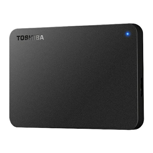 東芝 HD-TPA1U3-B ポータブルHDD ブラック 1