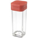 アウトレット【在庫限り】スパイスボトル アクア 山崎実業 2882 レッド 50ml