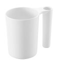 タンブラー&トゥースブラシスタンド ミスト 山崎実業 WH 250ml(3)