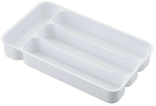 カトラリートレー マット ホワイト 29.6cm