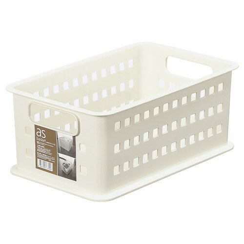 [幅21.5×奥行34.5×高さ14.5cm] 収納ケース 小物ケース プラスチック PCボックスケース asバスケット ア..