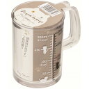 貝印 Nyammy ねこの計量カップ(200ml) 000DH2726 クリア 幅6.5×奥行き9.5×高さ9.5cm