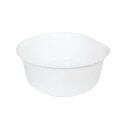 【在庫限り】ヤマダオリジナル 流し用品 水回り バスケット 幅34.8cmX奥行32.3cm×高さ14cm ホワイト