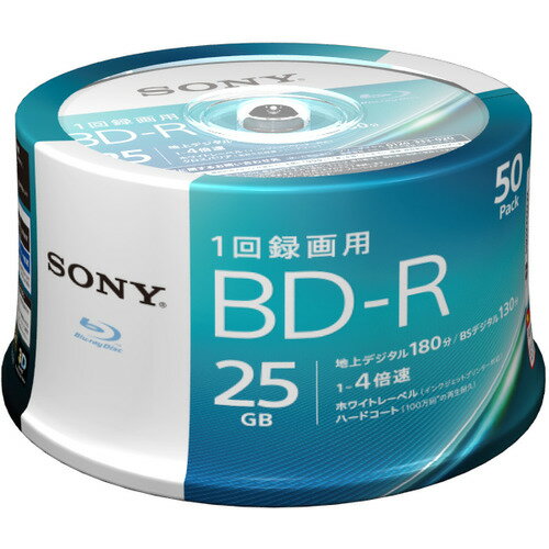 SONY 録画用25GB 1層 1-2倍速対応 BD-RE書換え型 ブルーレイディスク 10枚入り 10BNE1VJPS2 [10BNE1VJPS2]