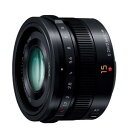 パナソニック H-X015-K 交換用レンズ LEICA DG SUMMILUX 15mm F1.7 ASPH. ブラック HX015K