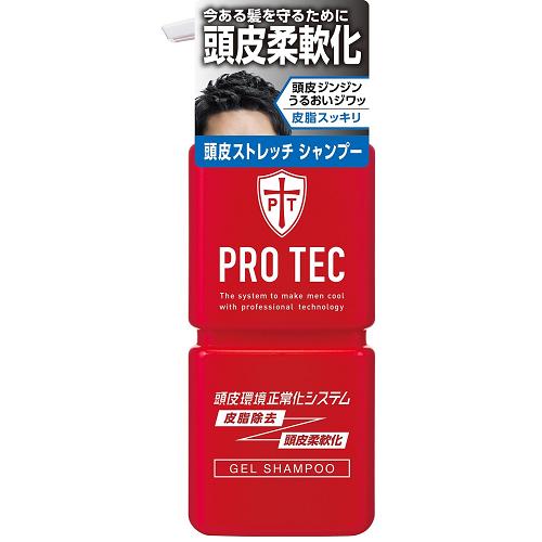 プロテク (PRO TEC) 頭皮ストレッチ シャンプー ポンプ (300g)