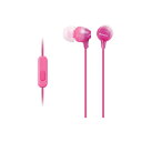 ソニー MDR-EX15AP PI 密閉型インナーイヤーレシーバー ピンク