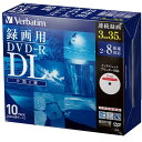三菱ケミカルメディア VHR21HDP10D1 録画用DVD−R（DL） その1