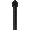 オーディオテクニカ ATW-T190MIC デジタルワイヤレスマイクロホン●電波干渉が少ない1.9GHz帯DECT準拠方式*を採用した使いやすいハンドヘルドタイプ＊DECT（Digital Enhanced Cordless Telecommunications）：デジタルコードレス電話の通信規格。【仕様】電源：単3形アルカリ乾電池×2、または単3形ニッケル水素電池×2※本製品は電池別売です。消費電流：150mA無線方式：1.9GHz DECT準拠方式使用周波数：1895.616〜1902.528MHz周波数特性：100〜10、000Hzアンテナ：内蔵アンテナ（ダイバーシティ）通信距離：約50m（見通し時、妨害電波がない場合）連続使用時間：約11時間（単3形アルカリ乾電池使用時）、 約10時間（単3形ニッケル水素電池使用時）※使用条件により異なります。型式：ダイナミック型指向特性：単一指向性（ハイパーカーディオイド）使用温度範囲：5〜45℃外形寸法：φ54×240mm質量（電池除く）：約245g付属品：ポーチ、マイクホルダー AT8456a