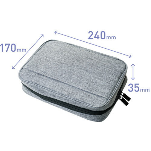 ミヨシ BAG-GE02／GY ガジェットケース　大容量タイプ グレー通販格安セール情報　楽天　通販
