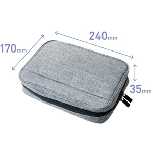 ミヨシ BAG-GE02/GY ガジェットケース 大容量タイプ グレー通販格安セール情報 楽天 通販