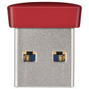 BUFFALO RUF3-PS32G-RD USB3.0対応 マイクロUSBメモリー 32GB レッド(2)