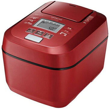 【無料長期保証】炊飯器 日立 RZ-V100DM R 圧力&スチームIHジャー炊飯器 ふっくら御膳 5.5合炊き メタリックレッド 5.5合