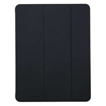 バッファロー BSIPD2012CHLBK iPad Pro 12.9インチ(2020年モデル)用 ハイブリッドマットレザーケース ブラック