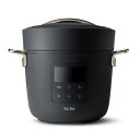 A-Stage PCH-20LB Re・De Pot 電気圧力鍋 2L ブラック●忙しい日々を素敵な毎日に・3つの調理機能圧力調理：時間のかかる豚の角煮やビーフシチューでも、あっという間に、やわらかく。スロー調理：火加減の難しいロールキャベツも、一定温度で調理できるRe・De Potにおまかせ。※設定温度は、40〜100℃温め調理：作り置きの料理を温め直します。※スープ・カレーなど汁気のあるものが温めに適しています。・たった25分でふっくらご飯高温で一気に炊き上げることで、ムラなく粒立ちがしっかりしたご飯に。高圧での吸水・蒸らしにより、25分でもふっくら美味しく炊き上げます。・おいしい、ヘルシーな無水カレーも密閉構造により、無水調理も実現可能。うま味を凝縮し食材の栄養も逃しません。・最大1.8気圧の高圧で調理時間を短縮最大1.8気圧の高圧を保つことで、100℃以上の沸点で調理。かたい根菜なども、短い調理時間でやわらかく仕上げます。●食卓をより華やかに、豊かに料理を作る、鍋を運ぶ、食卓を囲む、一連の動作を楽しく演出。そんなライフスタイルをイメージしてデザインしました。できたての料理と広がる香りや味を楽しむために、持ち運びやすさと、食卓の上で馴染むデザインを大事にしました。●2〜3人にちょうど良いサイズ現代のライフスタイルに合わせた、適度なサイズ感と使い勝手。調理容量1.2Lは、家族で食べるのに適度なサイズ。白米は、4合まで炊けます。料理が出来たら、取手を持って食卓の上に。アツアツの料理を皆で囲んで、食卓の上でサーブしてください。内ぶたはパッキンを外して丸洗い可能。とても衛生的です。【仕様】定格電圧：AC100V〜定格周波数：50／60Hz外形寸法：W288xD222xH244mm質量：約2.8kg調理容量：1.2L呼び容量(満水容量)：2.0L電源コード長：1.5m調理モード：圧力、スロー、温め、自動調理予約：最大12時間、1時間刻み(圧力調理、炊飯のみ)使用環境：周囲温度：5-35℃、周囲湿度：20-80％RH(結露なきこと)付属品：蒸し台×1、計量カップ×1、内がま×1、内ぶた×1、レシピブック×1、電源コード×1、取扱説明書(保証書付き)×1定格圧力：83kPa自動メニュー：8種(炊飯、おかゆ、無水カレー、肉じゃが、クリームシチュー、さばの味噌煮、豚の角煮、りんごのコンポート)