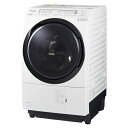 【無料長期保証】パナソニック NA-VX800BR-W ななめドラム洗濯乾燥機 (洗濯11kg・乾燥6kg) 右開き クリスタルホワイト
