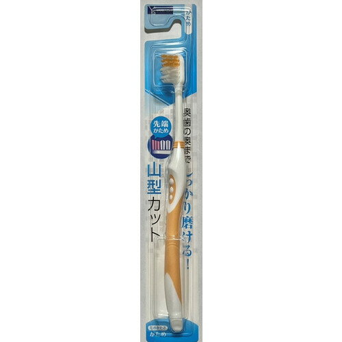 YAMADASELECT(ヤマダセレクト) 山型カット歯ブラシ かため 1本