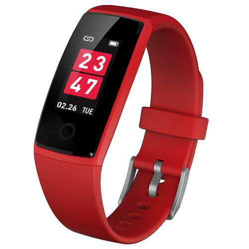 カボスマ-ト V10RD CAVOSMART Fitness tracker V10 スマートウォッチ レッド