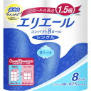 大王製紙 エリエールトイレットテイシュー コンパクト 82.5M 8ロール シングル