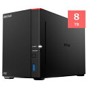 obt@[ LS720D0802 LinkStation 2.5G LANڍf2xC 8TB