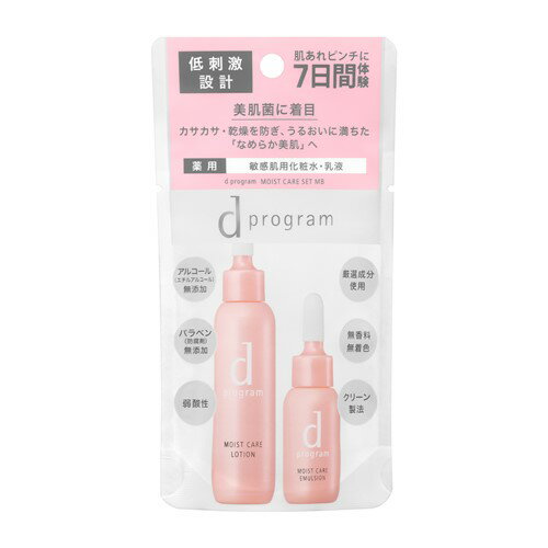 資生堂（SHISEIDO） d プログラム モイストケア セット MB