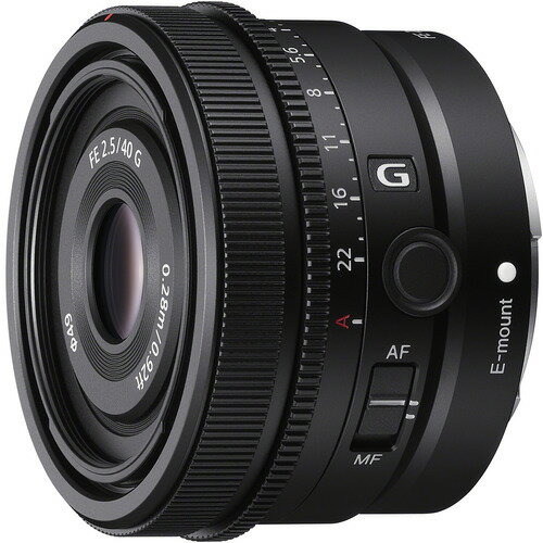 ソニー SEL40F25G デジタル一眼カメラα Eマウント 用レンズ FE 40mm F2.5 G ブラック