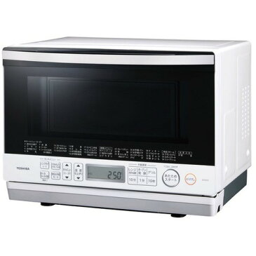東芝 電子レンジ オーブンレンジ ER-VD70(W) 26L グランホワイト スチーム 石窯ドーム