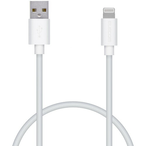 エレコム MPA-UAL05WH Lightningケーブル スタンダード 0.5m ホワイト エレコム MPA-UAL05WH Lightningケーブル スタンダード 0.5m ホワイト