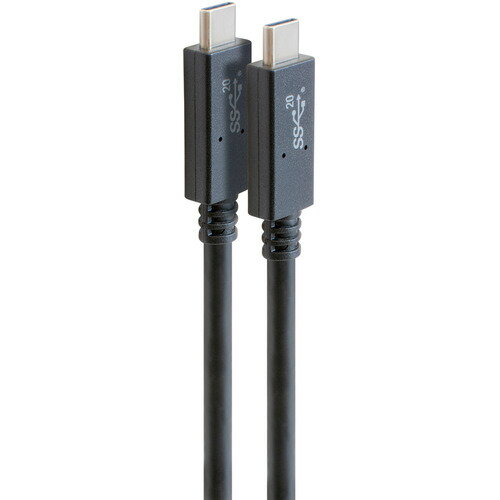 ゴッパ GP-CCU325A05M／B USB3.2 Gen2×2 Power Delivery対応 TypeCケーブル 0.5m ブラック