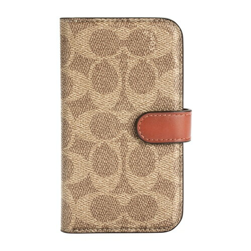 INCIPIO CIPH-072-SCKHK Coach - Folio Case for iPhone 12 mini [ Signature C Khaki ] カーキ