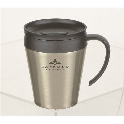 パール金属 HB3984 カフェマグVS真空蓋マグカップ 330ml ミラー