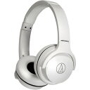 audio-technica ヘッドホン オーディオテクニカ ATH-S220BT WH ワイヤレスヘッドホン ホワイト