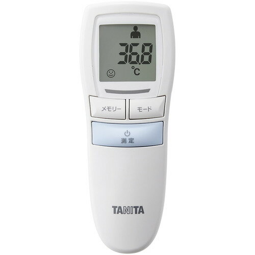 タニタ BT544 非接触体温計 TANITA ブルー発売日：2021年7月16日●体に触れずに測定●測定時間約1秒●バックライト付きの大型表示●使用可能な室温範囲：10℃〜40℃室内温度が10℃未満または40℃を超える場合、「Err」が表示され、測定ができません。【仕様】本体W×D×H(mm)：49×129×39重量(g)：90原産国：中国測定部位：ひたい測温範囲：体温計モード34.0℃~43.0℃、温度測定モード 0.1℃から99.9℃電池寿命：5、000回(手動電源オフ) 過去メモリー：30回医療機器分類：管理医療機器(クラスII)