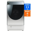 【無料長期保証】シャープ ESW114 ドラム式洗濯乾燥機 COCORO WASH 洗濯11kg・乾燥6kg 左開き SL