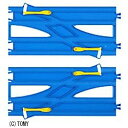 タカラトミー プラレール R−24 複線わたりポイントレール
