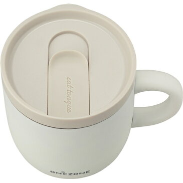ドウシシャ OZNM260WHT 猫舌専科マグカップ 260ml ホワイト
