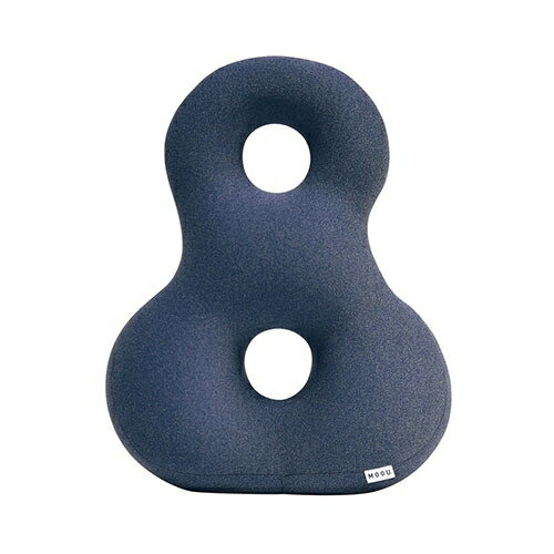 【MOGU Special SALE対象品】MOGU モグ プレミアム バックサポーターエイト ネイビー 横350mm×縦450mm×奥行120mm ネイビー