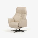 大塚家具 ドイツ製 電動リクライナー「model.7911」本革(セミアニリン染)グレージュ色