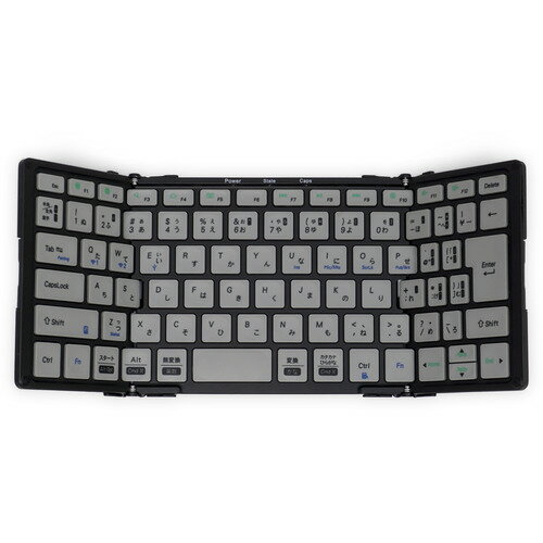 MOBO AM-K2TF83J／BKG Bluetooth(R)キーボード MOBO Keyboard 2 ブラック グレー