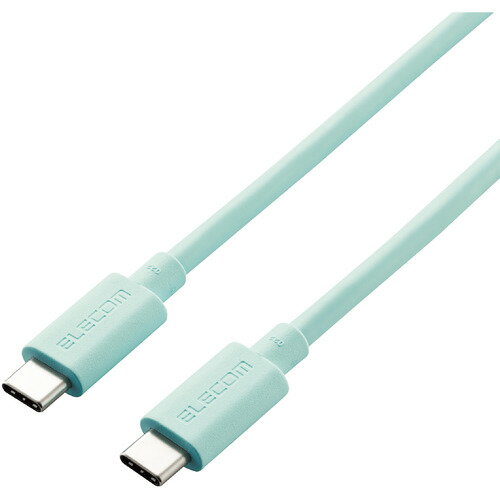 エレコム USB4-APCC5P08GN USB4ケーブル C-Cタイプ 0.8m グリーン ●24インチiMacに合わせたカラーのUSB-IF正規認証品のUSB4ケーブル。 最大40Gbpsの高速転送が可能です。USB Power Deliveryによる最大100W (20V/5A)の充電が可能。●24インチiMacに合わせたカラーのUSB4ケーブルです。●USB Type-C(TM)を搭載しているパソコンなどに、USB Type-C(TM)を搭載している機器を接続し、充電やデータ転送ができるUSB4ケーブルです。●USB-IF 正規認証品です。●USB Type-C(TM)コネクターは、ウラ、オモテに関係なくケーブルを挿し込めます。【仕様】コネクタ形状：USB Type-C(TM)オス-USB Type-C(TM)オス対応機種：USB Type-C(TM)端子搭載のパソコン及びUSB Type-C(TM)端子搭載の周辺機器ケーブル長：0.8m ※コネクター含むケーブル太さ：4.6mm規格：USB4規格正規認証品対応転送速度：最大40Gbps ※理論値パワーデリバリー対応：○ALTモード対応：○プラグメッキ仕様：金メッキピンシールド方法：3重シールドツイストペアケーブル(通信線)：○カラー：グリーンパッケージ形態：袋+ステッカー