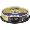 Victor AR80FP11SJ5 音楽用 24倍速 CD-R 11枚パック 700MB 80分(2)
