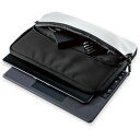 エレコム TB-MSP8NPPBK Surface Pro 8/Surface Pro X インナーバッグ ケース 小物ポケット付 ダブルファスナー ブラック