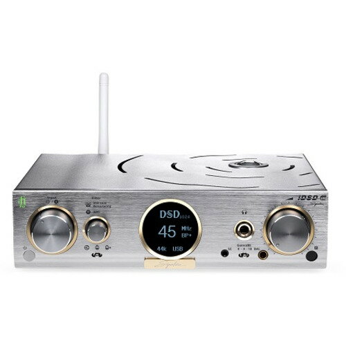iFi Audio Pro iDSD Signature ハイエンドDACプリ/ヘッドホンアンプ シルバー iFi Audio Pro iDSD Signature ハイエンドDACプリ/ヘッドホンアンプ シルバー