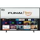 【神奈川 東京のみ配送可】【無料長期保証】【推奨品】FUNAI FireTV FL-55UF340 Alexa対応リモコン付属 4K液晶テレビ 55V型