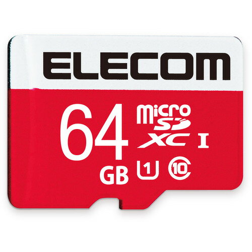 【推奨品】エレコム GM-MFMS064G microSDXCカード UHS-I U1 Class10 64G GMMFMS064G 【推奨品】エレコム GM-MFMS064G microSDXCカード UHS-I U1 Class10 64G GMMFMS064G