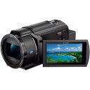 【～4/17までエントリーでポイント最大11倍】ソニー FDR-AX45A B 4Kビデオカメラ Handycam ブラック