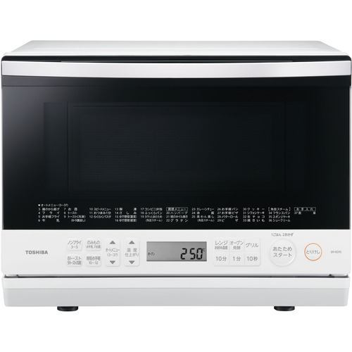 【無料長期保証】東芝 ER-XD70(W) オーブンレンジ 石窯ドーム 26L グランホワイトERXD70(W)のサムネイル